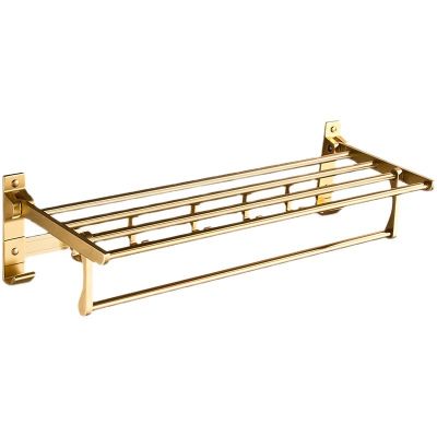 Bộ 6 Món Phụ Kiện Nhà Tắm Chống Ẩm - Giá Treo Khăn 50/60cm, Kệ Góc & Móc Di Động 005