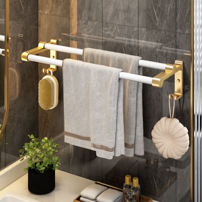 Bộ 6 Món Phụ Kiện Nhà Tắm Màu Trắng Bạc Cao Cấp - Giá Treo Khăn, Kệ Góc 2 Tầng & Hộp Giấy 004