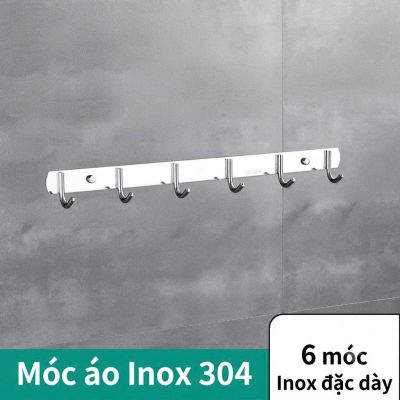Bộ Phụ Kiện Phòng Tắm Thép Không Gỉ SUS304 Mã 011 – Bộ 6 Món Đồng Bộ