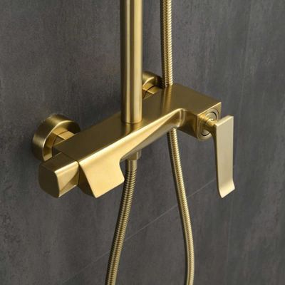 Bộ Vòi Sen 3 Chức Năng Mã 008 - Sen Mưa 9 Inch, Tay Cầm 3 Chế Độ, Vòi Xuống Nước Ẩn, Thiết Kế Gọn Nhẹ