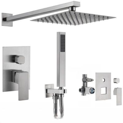 BỘ VÒI SEN ÂM TƯỜNG INOX 304 KHÔNG RỈ CAO CẤP 025