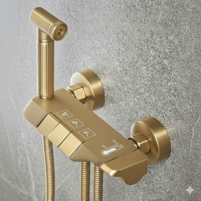 Bộ Vòi Sen Giữ Nhiệt Mã 006 | Van Ổn Nhiệt Chống Bỏng, Thiết Kế Phím Đàn - Kim Cơ Furniture