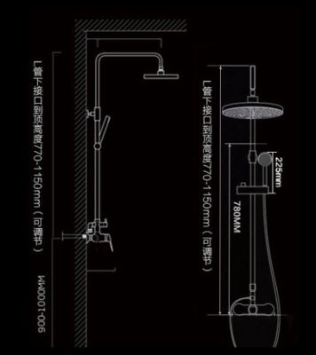 BỘ VÒI SEN INOX 304 KHÔNG RỈ CAO CẤP 016