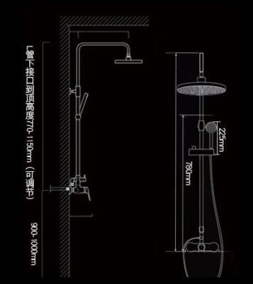 BỘ VÒI HOA SEN INOX 304 KHÔNG RỈ CAO CẤP 035