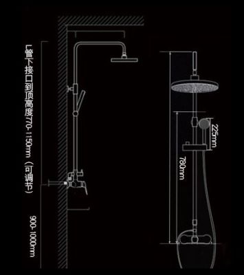 BỘ VÒI SEN INOX 304 SƠN TĨNH ĐIỆN KHÔNG RỈ CAO CẤP 036