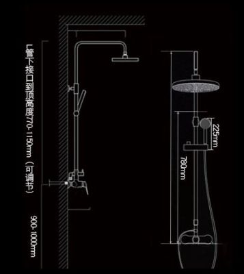 BỘ VÒI SEN INOX 304 SƠN TĨNH ĐIỆN KHÔNG RỈ CAO CẤP 037