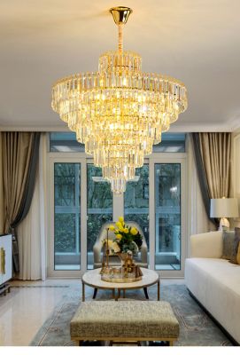 ĐÈN CHÙM PHA LÊ TẦNG LUXURY DT014 – BIỂU TƯỢNG CỦA SỰ THỊNH VƯỢNG