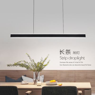 ĐÈN LED THẢ THANH NGANG MINIMALIST DT011 – ĐỈNH CAO CỦA SỰ TINH GIẢN