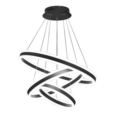 ĐÈN LED THẢ VÀNG 3 VÒNG TRÒN DT012 – ĐẲNG CẤP KHÔNG GIAN HIỆN ĐẠI