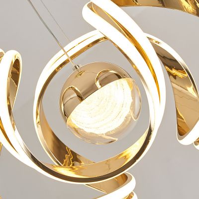 ĐÈN LED THẢ TRẦN NGHỆ THUẬT CÁNH HOA DT009 – VẺ ĐẸP KIÊU SA VÀ HIỆN ĐẠI