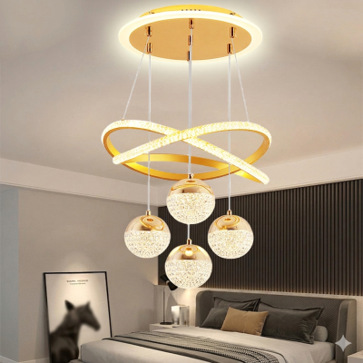 ĐÈN THẢ TRẦN NGHỆ THUẬT MODERN MINIMALIST DT004 – ĐẲNG CẤP ÁNH SÁNG HIỆN ĐẠI