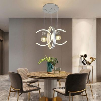 ĐÈN THẢ TRẦN PHA LÊ HIỆN ĐẠI DT003 – TINH HOA ÁNH SÁNG CHO KHÔNG GIAN SANG TRỌNG