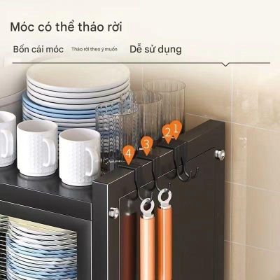 Kệ đựng bát đĩa đa năng 3 tầng sơn tĩnh điện mã 004