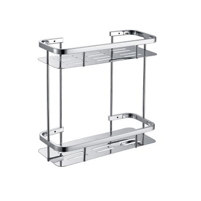 Kệ Góc Nhà Tắm Inox 304 Đa Dạng - 1/2/3 Tầng, Có Móc, Không Khoan 009