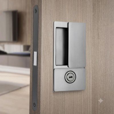 Khóa Cửa Lùa Âm Từ Tĩnh Lặng Hợp Kim Cao Cấp – Mã 059