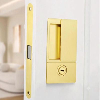 Khóa Cửa Lùa Âm Từ Tĩnh Lặng Hợp Kim Cao Cấp – Mã 059