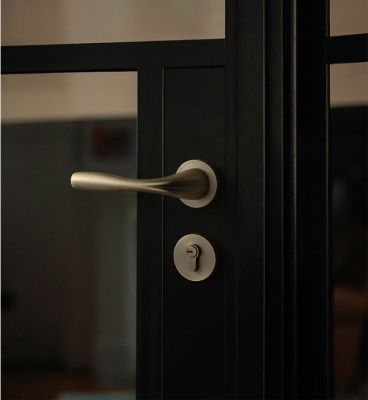 Khóa cửa tay gạt hợp kim kẽm màu đồng cổ cao cấp – Mã 047