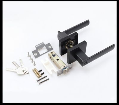 Khóa cửa tay gạt hợp kim kẽm mã 046 – phong cách hiện đại cho cửa gỗ