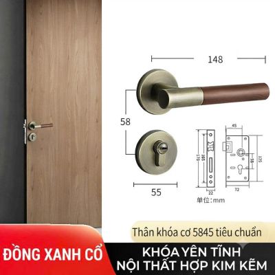 Khóa Cửa Tay Gạt Mã 064 – Nét Đẹp Cổ Điển, Ấm Áp Và Bền Vững