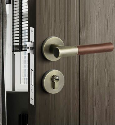 Khóa Cửa Tay Gạt Mã 064 – Nét Đẹp Cổ Điển, Ấm Áp Và Bền Vững