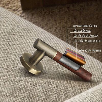 Khóa Cửa Tay Gạt Mã 064 – Nét Đẹp Cổ Điển, Ấm Áp Và Bền Vững
