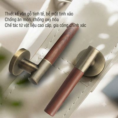 Khóa Cửa Tay Gạt Mã 064 – Nét Đẹp Cổ Điển, Ấm Áp Và Bền Vững