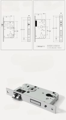 KHOÁ CỬA TAY GẠT PHÒNG NGỦ SANG TRỌNG 036