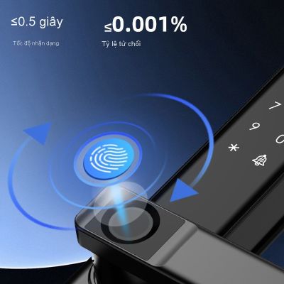 Khóa Vân Tay Hợp Kim Nhôm Chống Nước