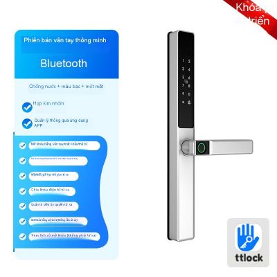 Khóa Vân Tay Hợp Kim Nhôm Chống Nước