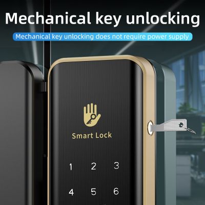 Khóa Cửa Kính Cường Lực Thông Minh