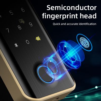 Khóa Cửa Kính Cường Lực Thông Minh