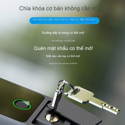  Khóa Vân Tay Cửa Kính Văn Phòng Không Đục Lỗ