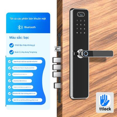 Khóa Vân Tay Thông Minh Tuya WiFi Cao Cấp - Phiên bản Vân Tay & Bàn Phím