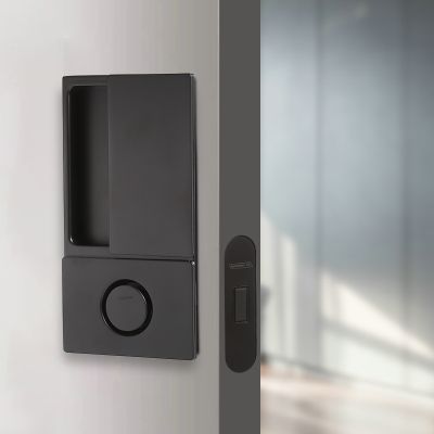 Khóa Cửa Lùa Âm Một Mặt Bằng Đồng Cao Cấp – Mã 058