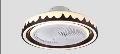 Quạt Trần Đèn Âm Trần Hiện Đại Đường Kính 55cm – Thiết Kế Sang Trọng, Làm Mát Êm Ái
