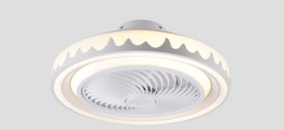 Quạt Trần Đèn Âm Trần Hiện Đại Đường Kính 55cm – Thiết Kế Sang Trọng, Làm Mát Êm Ái