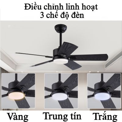 QUẠT TRẦN ĐÈN PHONG CÁCH BẮC ÂU 001