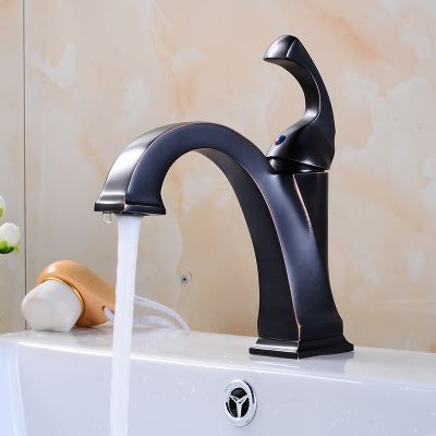 VÒI LAVABO NÓNG LẠNH CHẤT LIỆU ĐỒNG SƠN TĨNH ĐIỆN 003