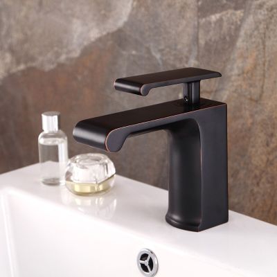 VÒI LAVABO NÓNG LẠNH CHẤT LIỆU ĐỒNG SƠN TĨNH ĐIỆN 004