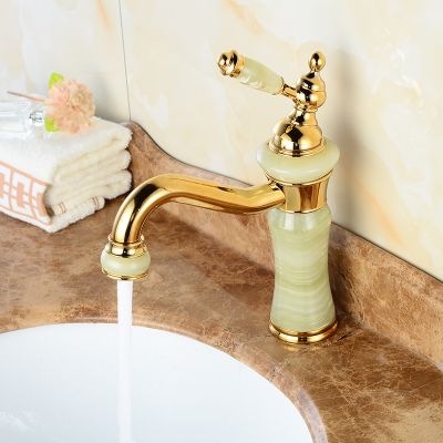 VÒI LAVABO NÓNG LẠNH CHẤT LIỆU MẠ ĐỒNG 011