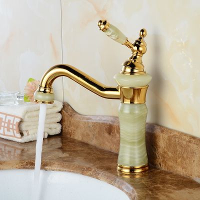 VÒI LAVABO NÓNG LẠNH CHẤT LIỆU MẠ ĐỒNG 011