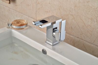 VÒI LAVABO NÓNG LẠNH CHẤT LIỆU INOX 304 029