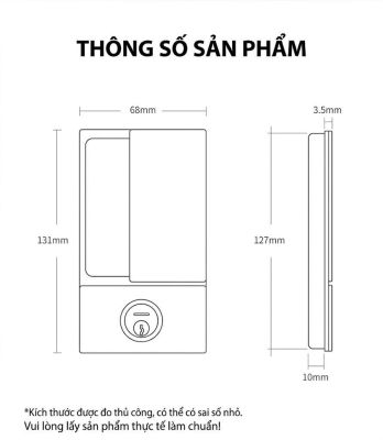 Khóa Cửa Lùa Âm Một Mặt Bằng Đồng Cao Cấp – Mã 058