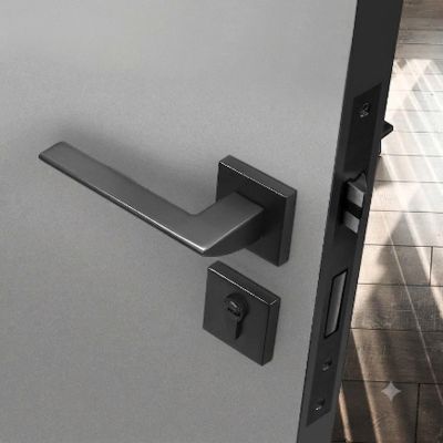 Khóa Cửa Tay Gạt Đồng Cao Cấp – Mã 060