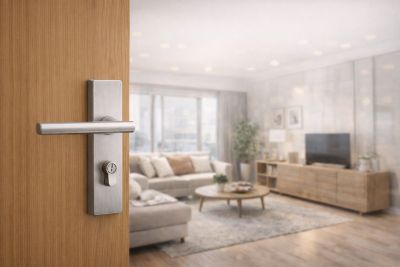 Kh&oacute;a cửa tay gạt cho chung cư căn hộ &ndash; Giải ph&aacute;p an to&agrave;n, bền bỉ, gi&aacute; hợp l&yacute;