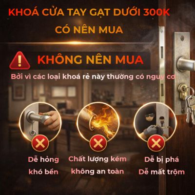 Kh&oacute;a tay gạt dưới 300k c&oacute; n&ecirc;n mua?