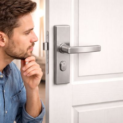 Kh&oacute;a cửa tay gạt cho nh&agrave; cho thu&ecirc;: Tiết kiệm &ndash; An to&agrave;n &ndash; Dễ sử dụng